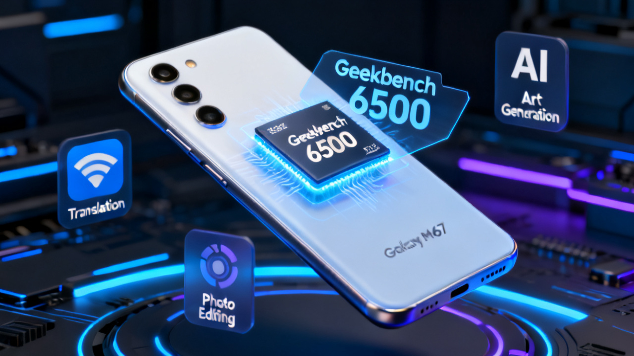 三星Galaxy M67搭载Exynos 2200复活M系列,AI应用能否成为中端手机突围关键?