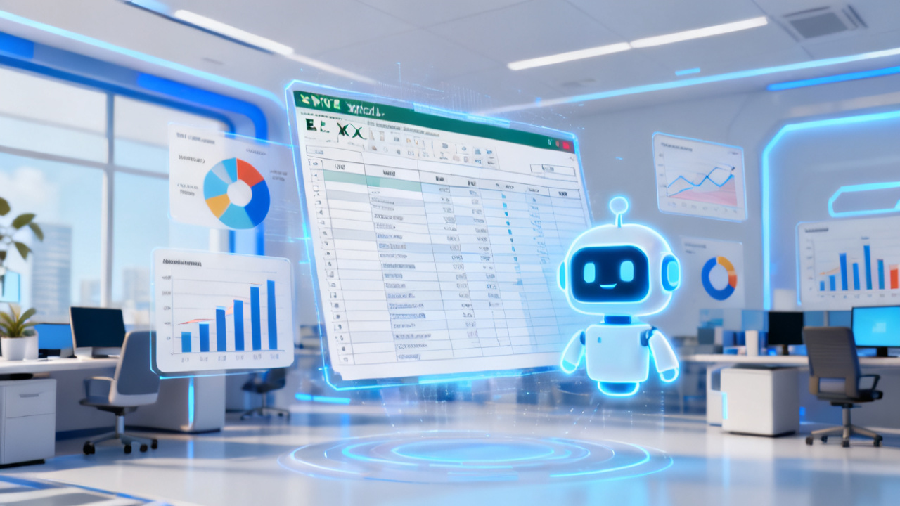 AI Excel引领办公革命:AI创业新赛道如何用效率提升撬动千亿市场配图