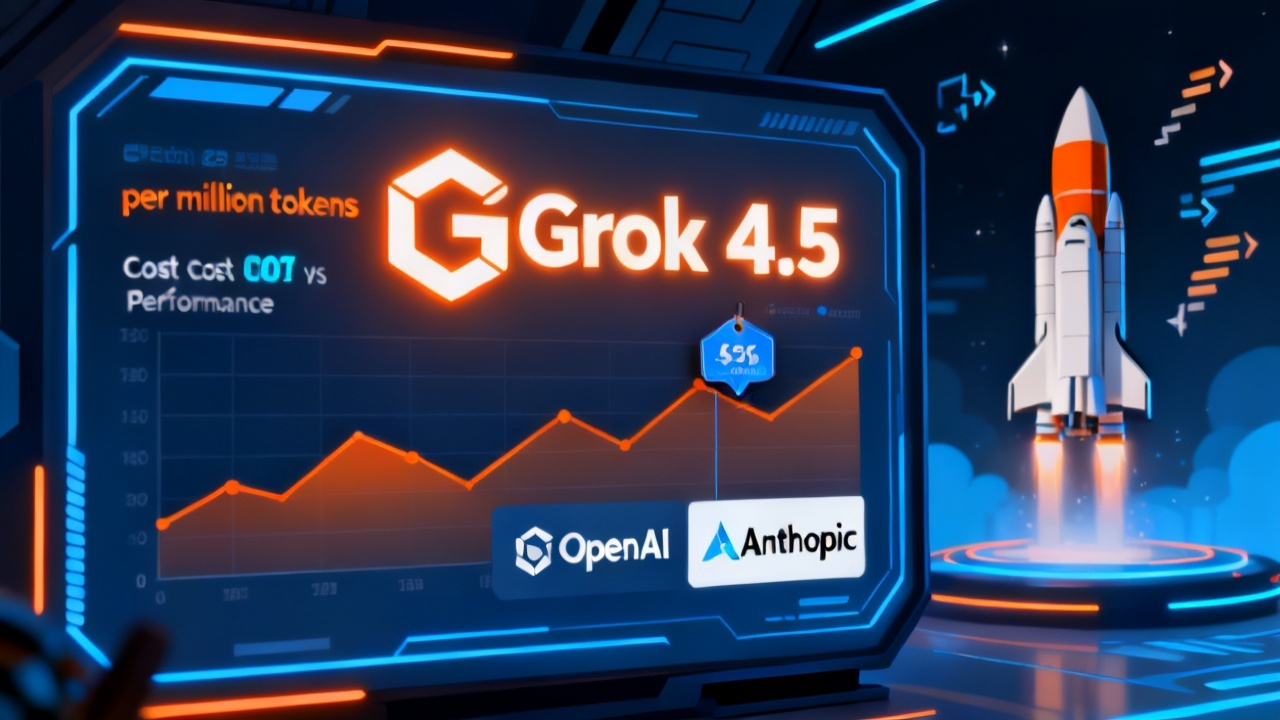 AI写作战场再添变数：SpaceX推出Grok 4.5，定价仅为对手一半，AI投资逻辑生变