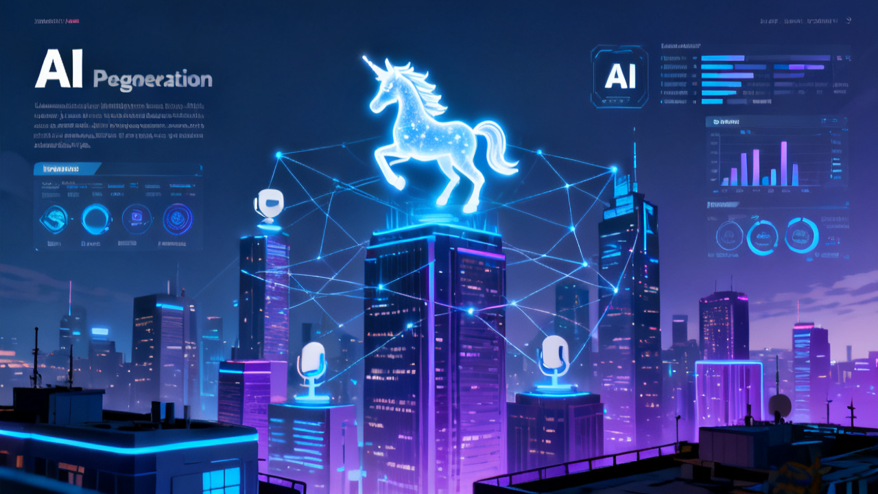 AI独角兽2025年全面崛起：科技前沿下的投资风口与创新生态配图