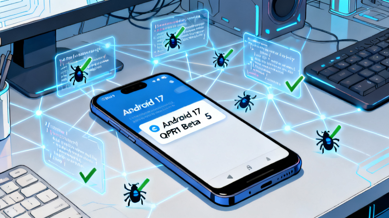 数字化转型下的系统迭代：Android 17 QPR1 Beta 5修复大量漏洞，优化用户体验
