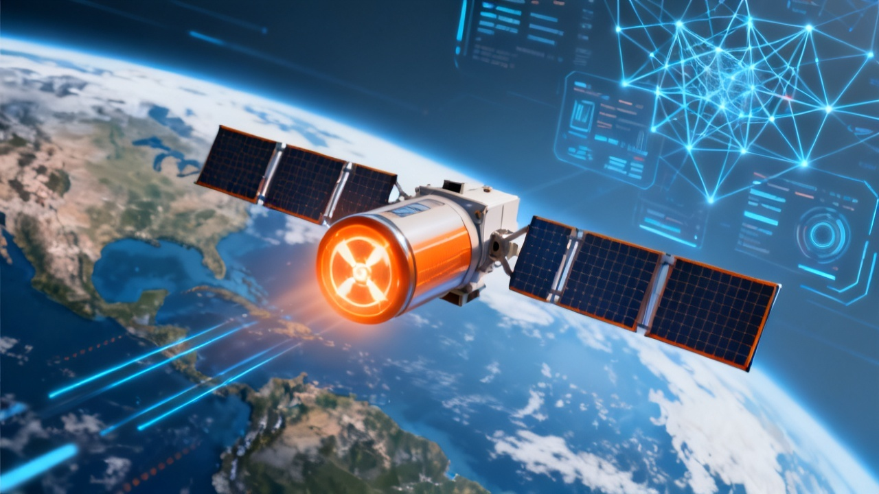 AI工具与太空核能:迈阿密初创公司首次实现商业核动力卫星入轨配图