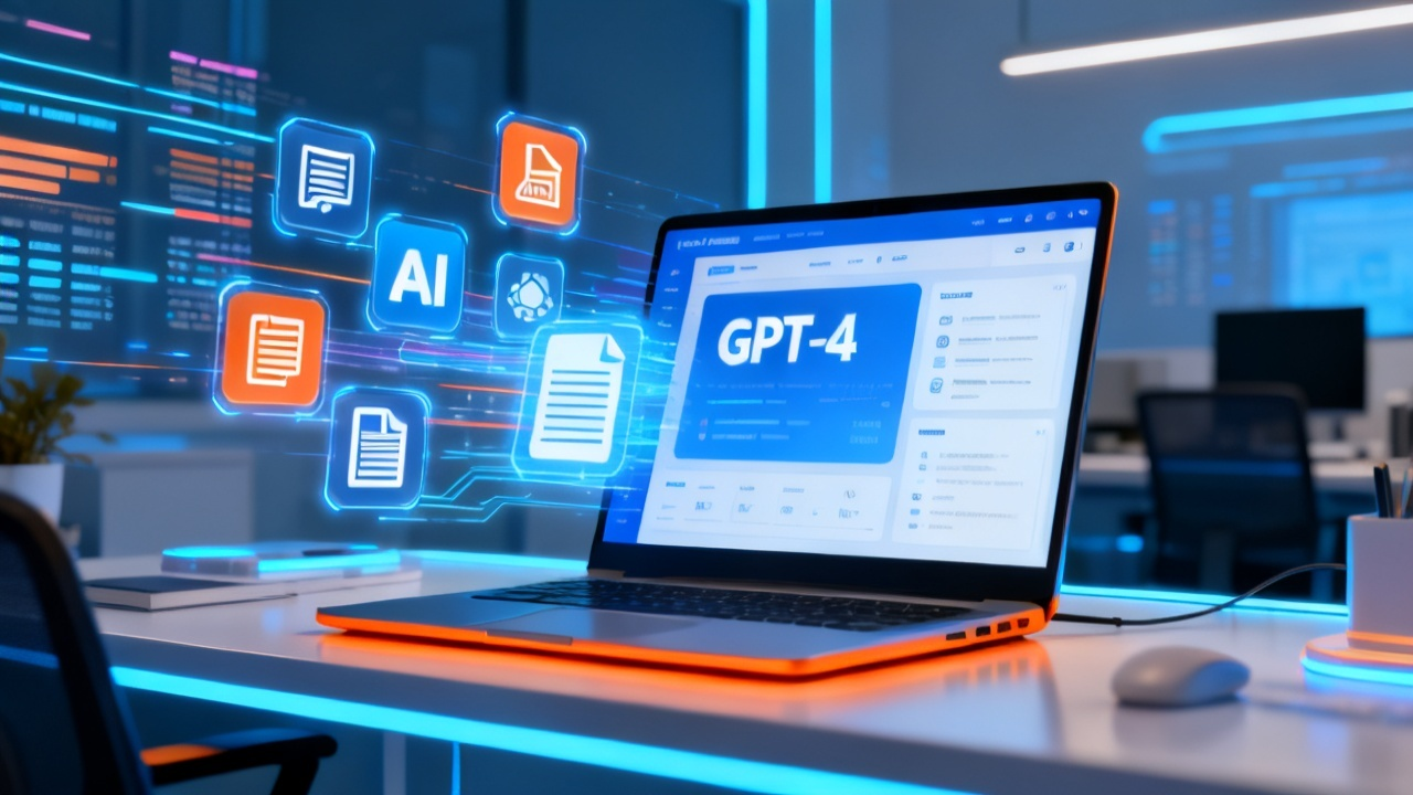 GPT-4电脑版深度解析：这款AI工具如何重塑办公效率与创意生产？配图