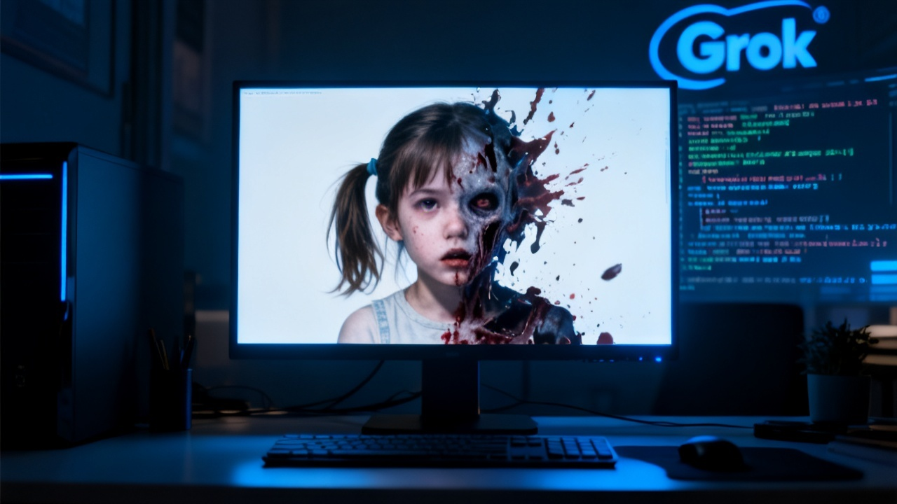 AI产品Grok被滥生成7000张儿童色情图：科技深度解析安全漏洞与监管危机