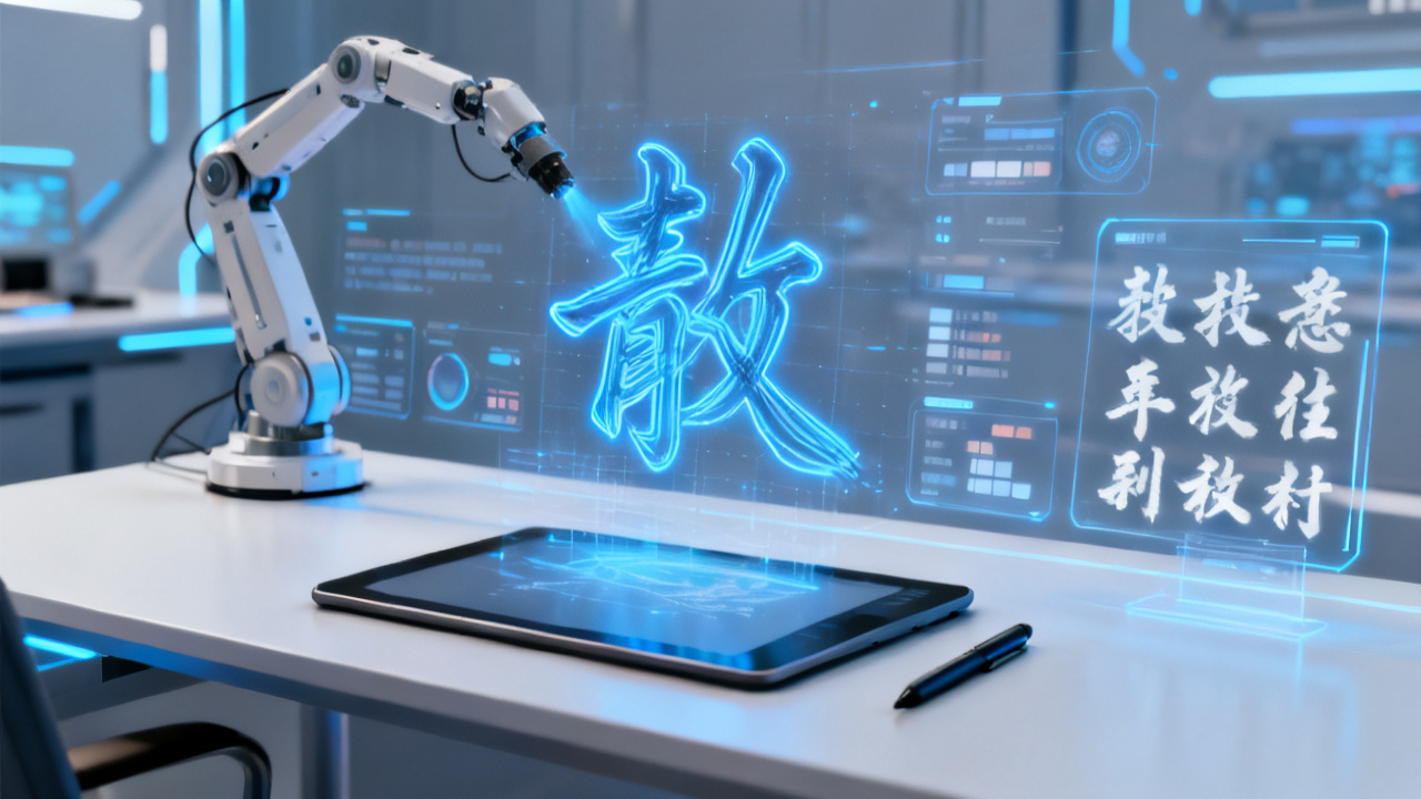 AI新闻深度:AI字体设计一键生成如何重塑创意行业与效率提升配图