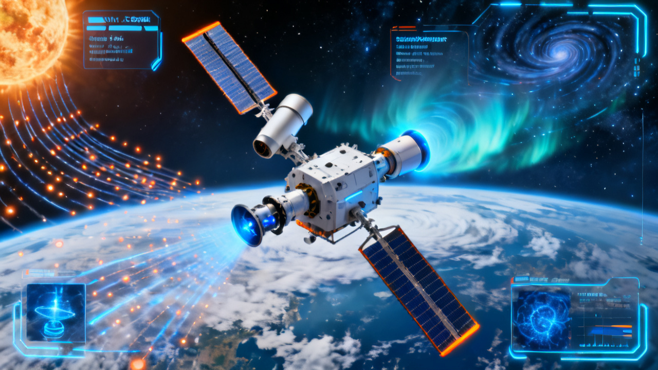从微笑卫星看太空探测效率提升：中欧合作如何用AI技术重塑空间科学观测配图