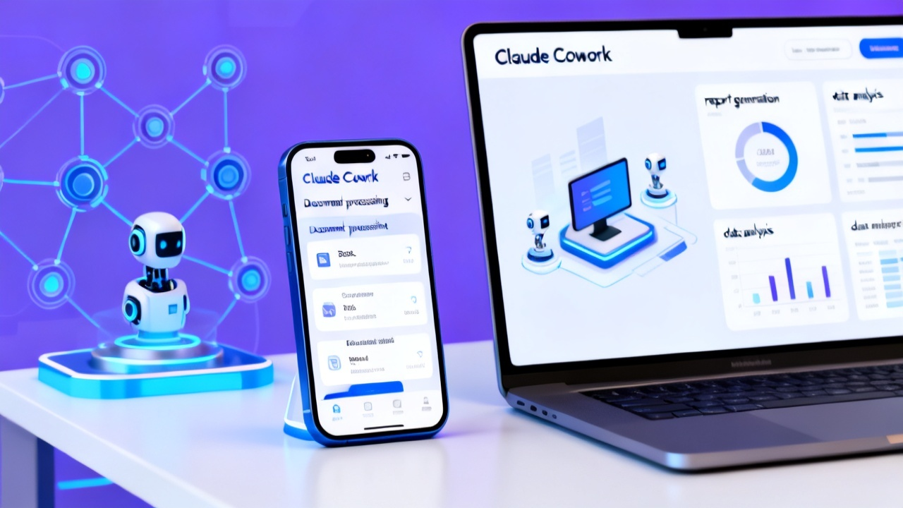 AI创业新趋势:Anthropic发布Claude Cowork移动端,非编程任务成主流配图