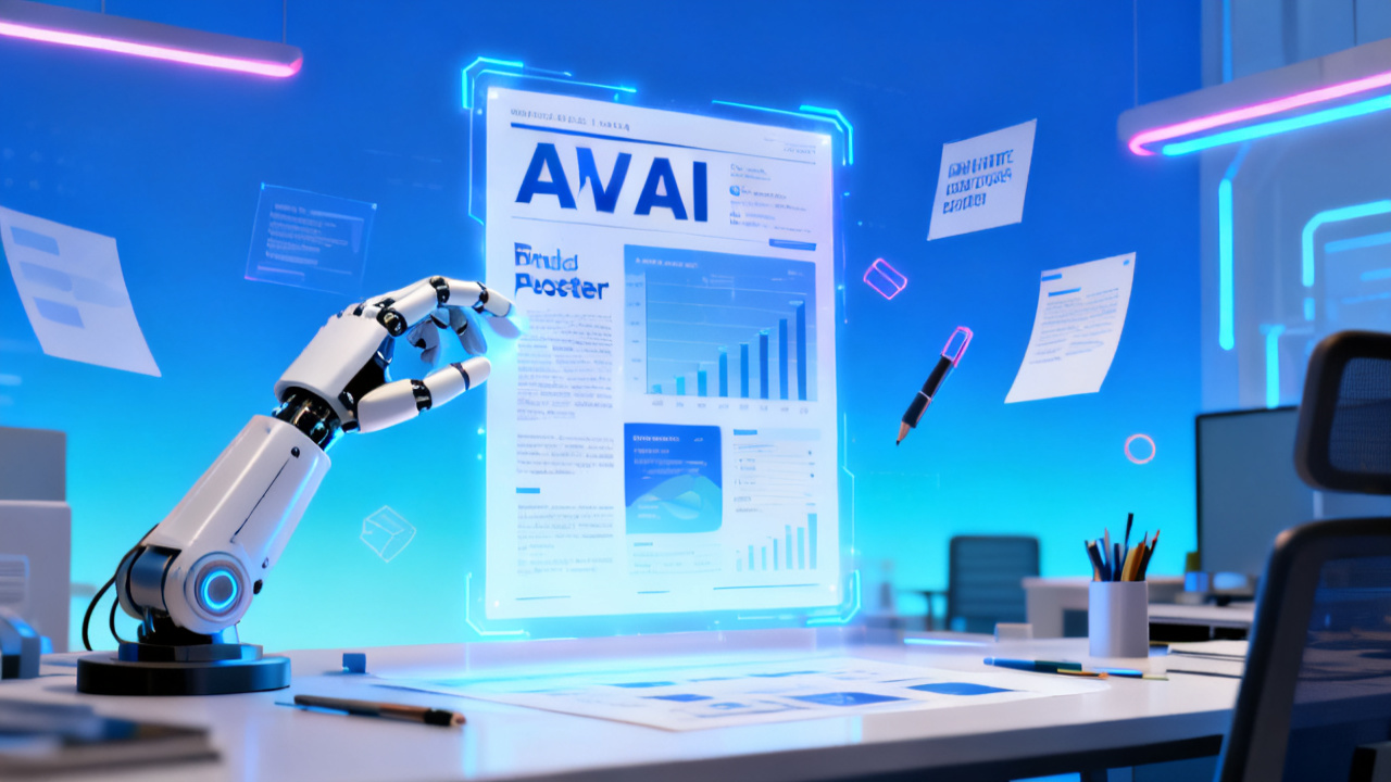 AI办公新纪元：AI做海报在线使用全面解读，重塑设计效率的终极指南配图