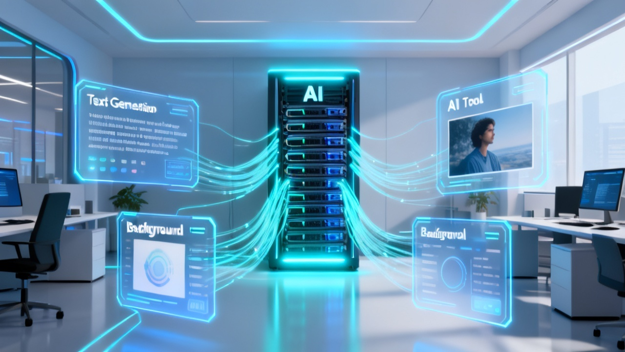 AI办公效率革命:AI服务器如何驱动AI工具与创意生产力大爆发配图