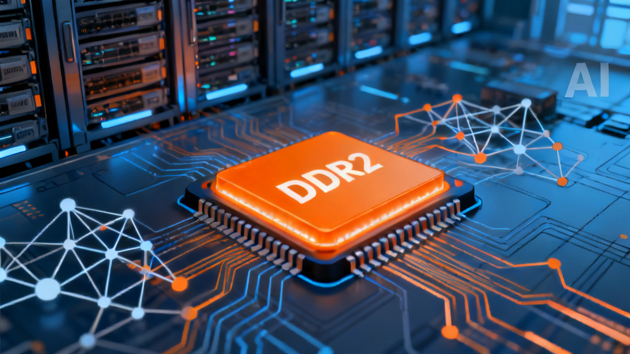 AI应用引爆内存紧缺潮:DDR2合约价二季度暴涨60%,旧世代芯片迎来第二春