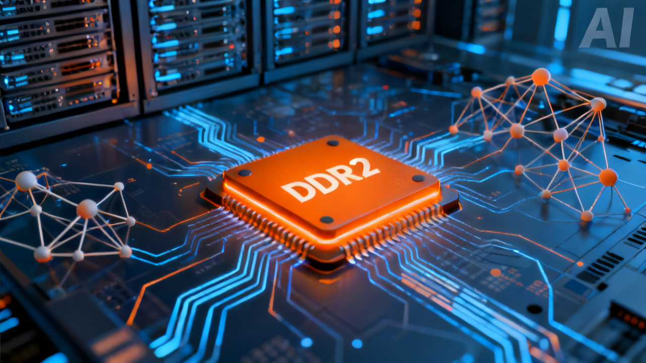 AI应用引爆内存紧缺潮:DDR2合约价二季度暴涨60%,旧世代芯片迎来第二春配图