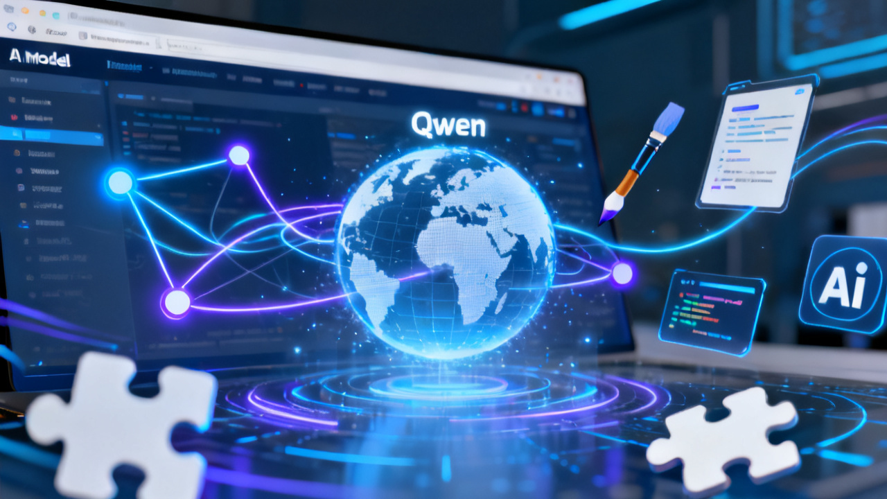 人工智能大模型官网深度解析:Qwen如何重塑AI工具生态与科技动态