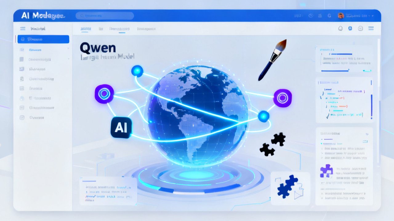 人工智能大模型官网深度解析:Qwen如何重塑AI工具生态与科技动态配图