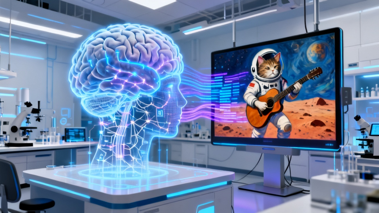 AI绘画背后的AGI技术原理:从大模型到认知架构的深度解析