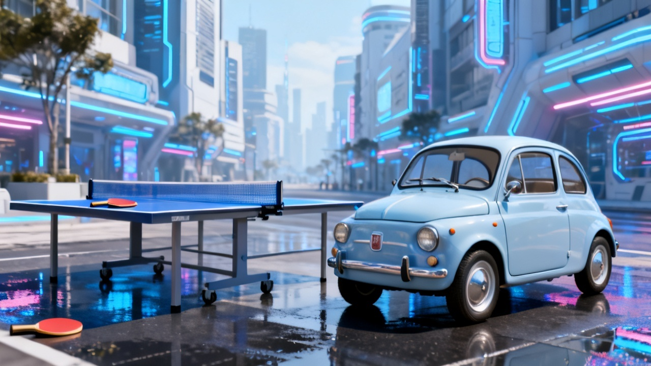 AI写作视角下的微型电动车Fiat Topolino：廉价但极致妥协的微出行新物种
