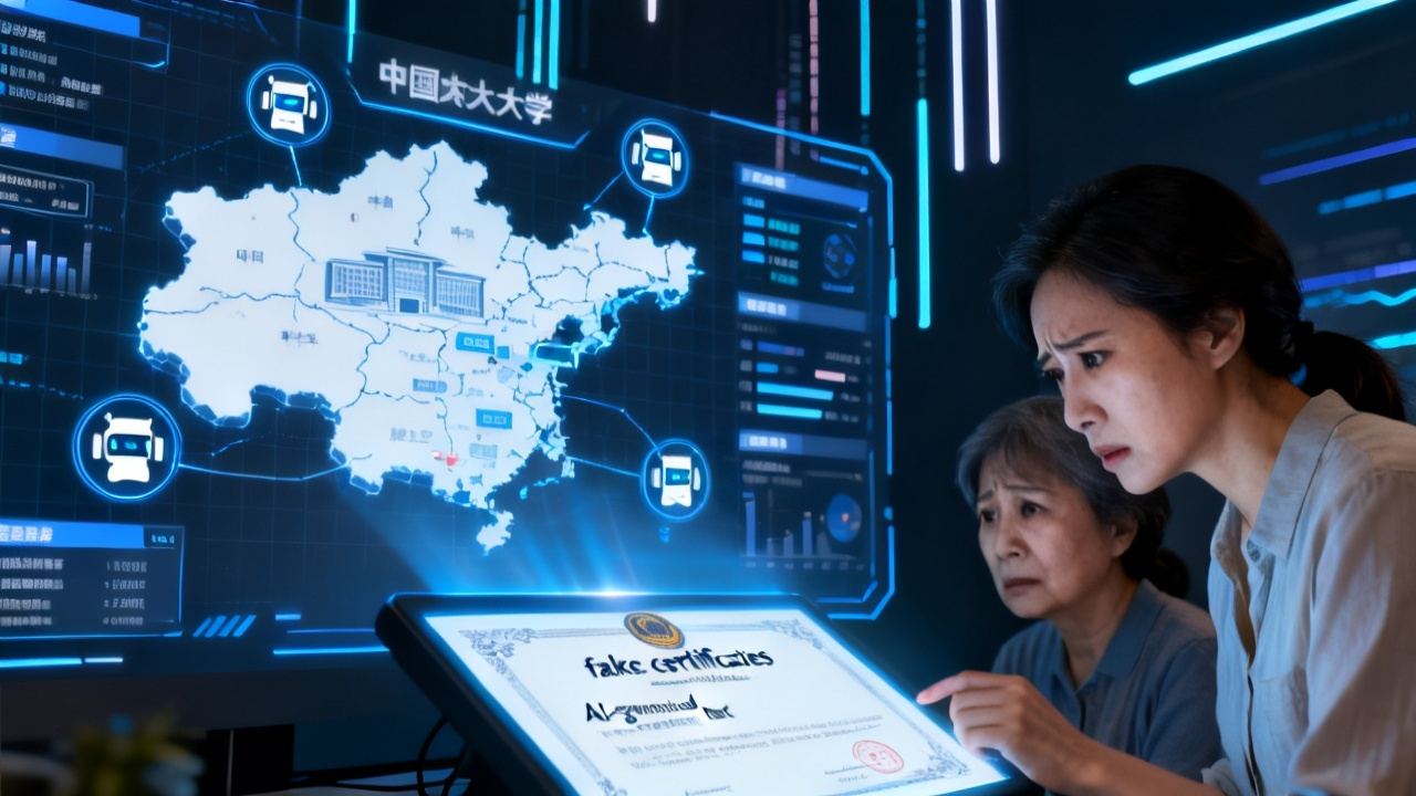 央视曝光高考志愿陷阱：智能助手成忽悠工具，规划师照着AI念回答配图