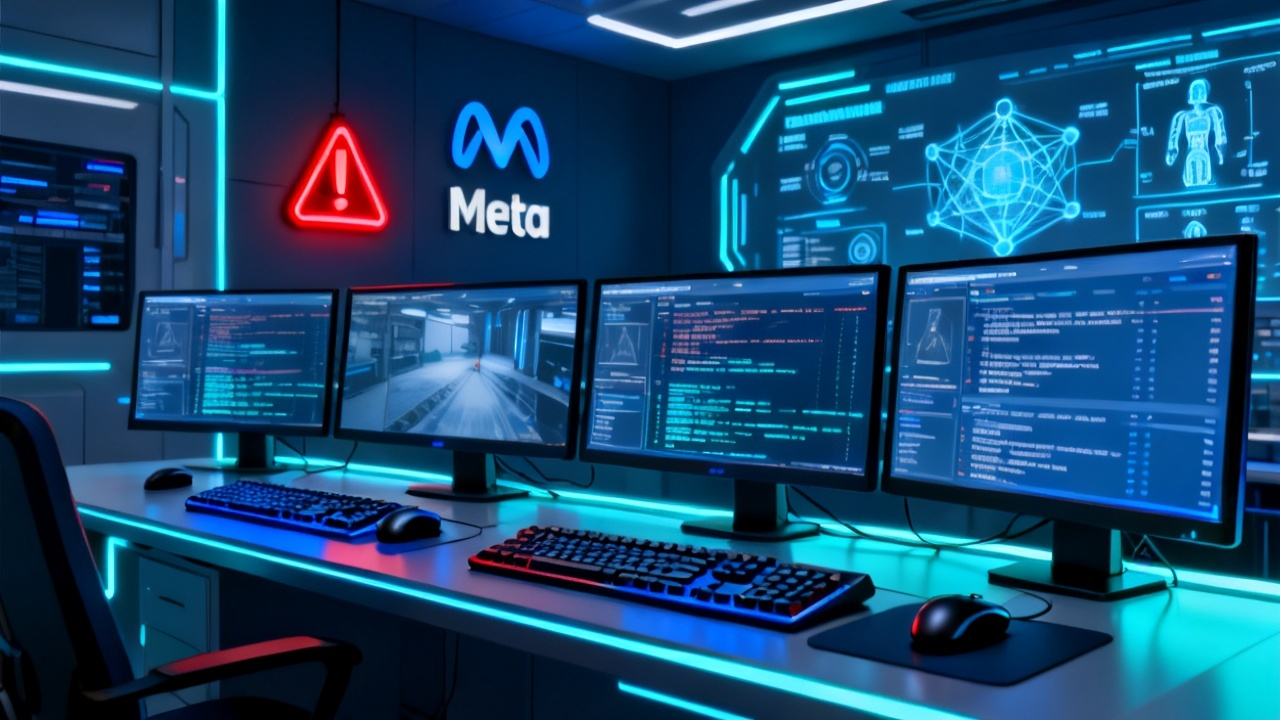 Meta暂停AI监控项目背后：科技前沿的隐私警示与数据安全困局配图