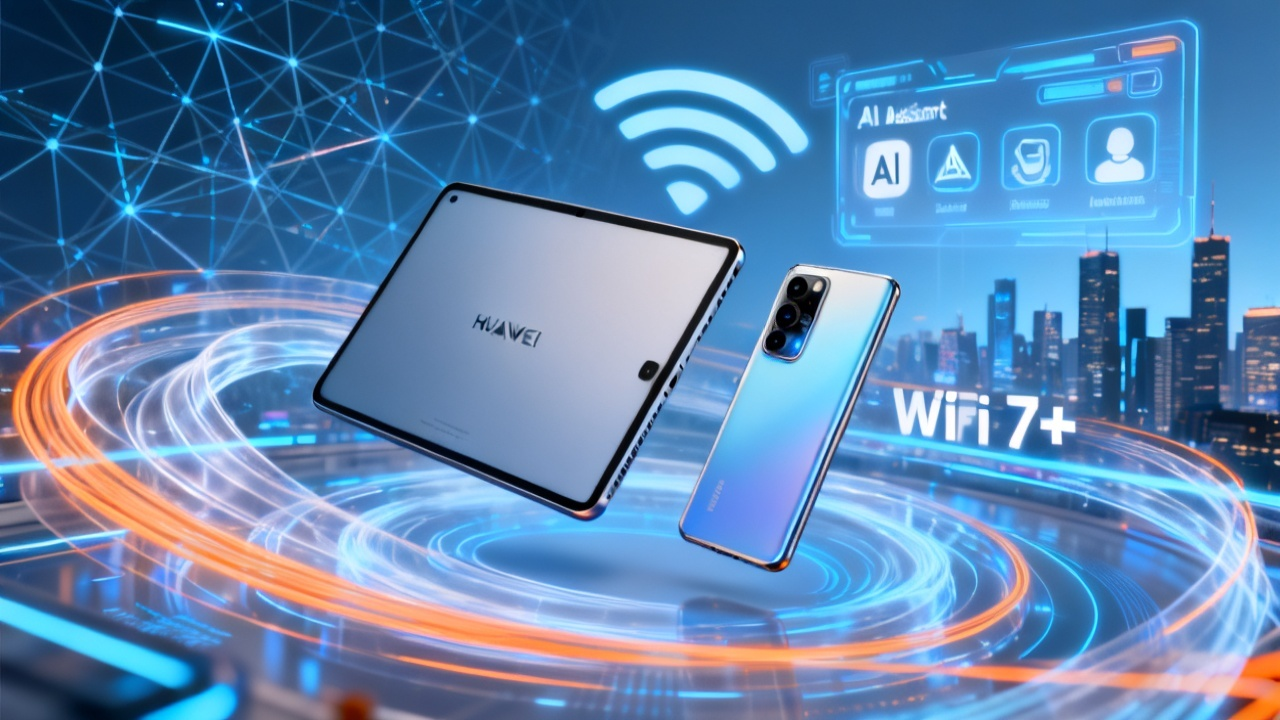 华为Wi-Fi 7+芯片级协同技术升级，智能助手体验再突破：最新科技设备清单全解析配图
