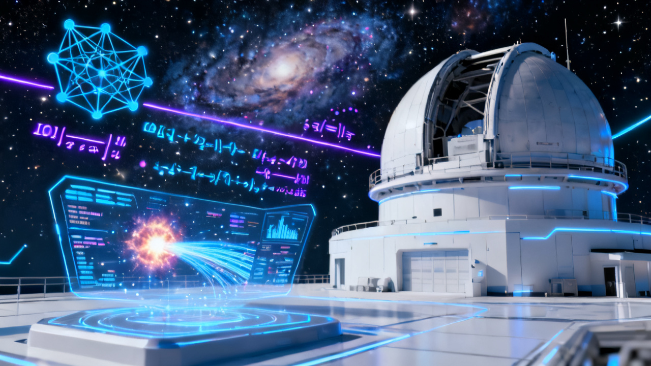 暗能量新证引发宇宙学反思:AI产品如何重塑天文观测的边界配图