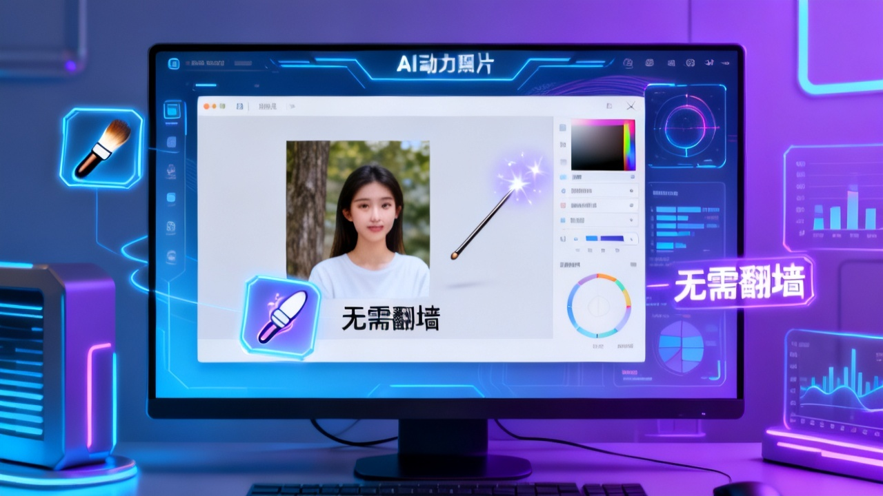 AI创业新风口：无需翻墙的AI修图工具如何实现效率提升？配图