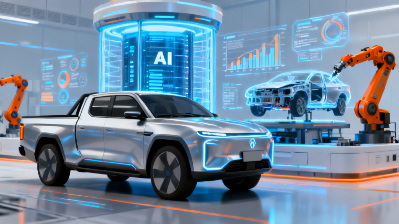 AI新闻深度解析：Slate Auto 2.5万美元电动皮卡如何用技术颠覆市场配图