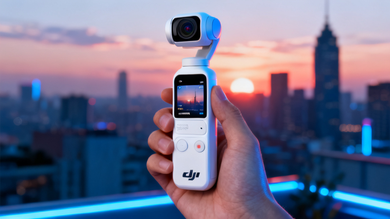 科技动态深度解析：大疆Osmo Pocket 4P双主摄口袋机，3799元革新内容创作