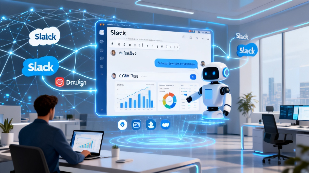 数字化转型新物种:Slackbot化身企业AI中枢,Salesforce数据池一键调用