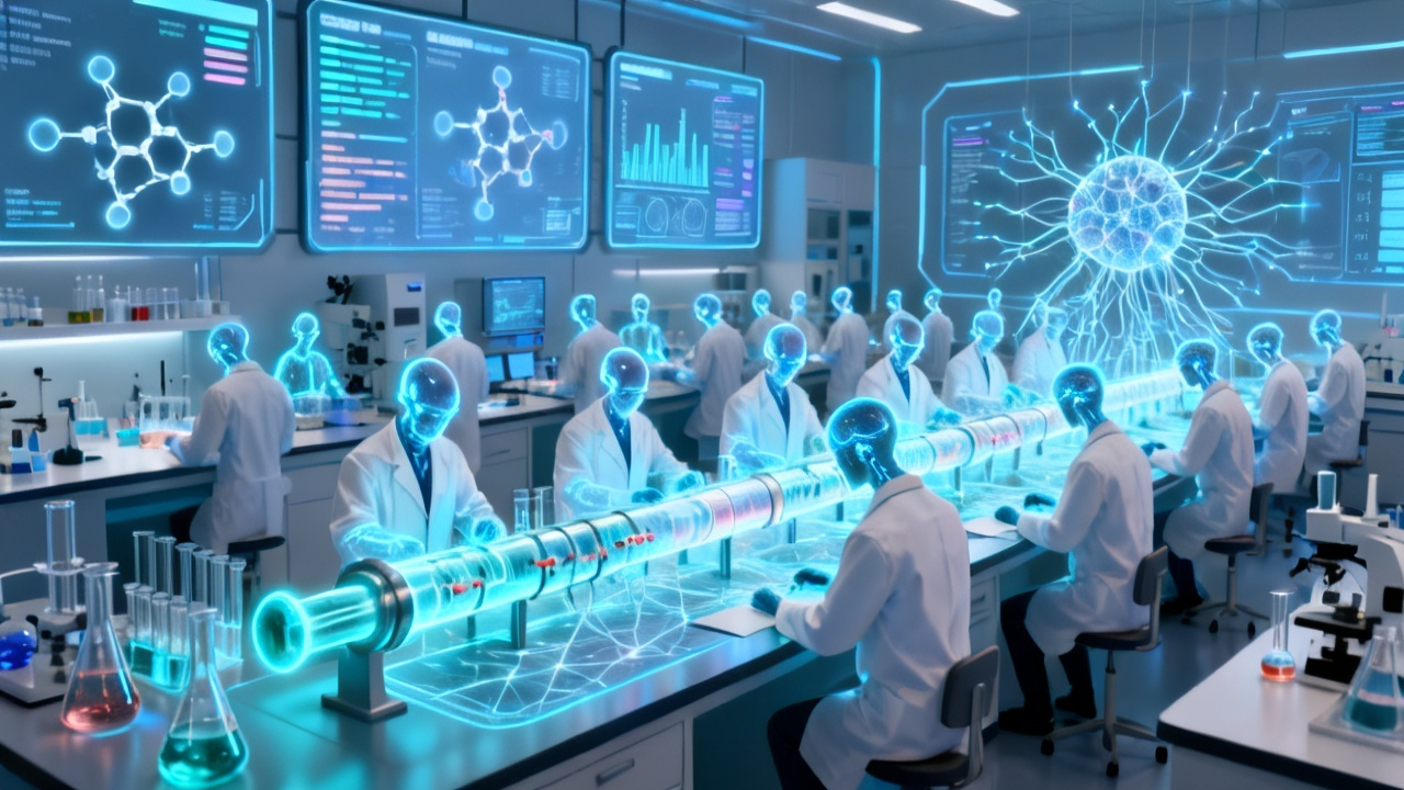 AI绘画之外的新浪潮：斯坦福AI科学家智能体如何重塑药物研发，催生AI独角兽配图