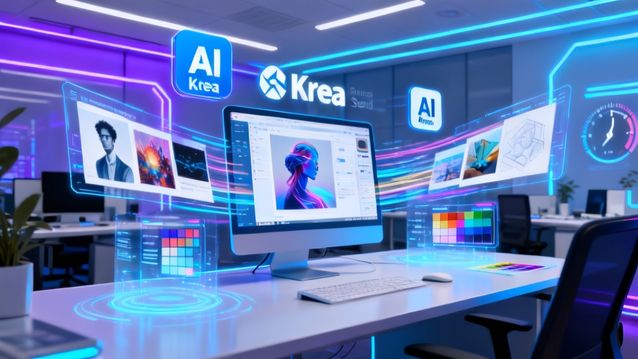 AI办公新纪元:Krea 2 Turbo两秒出图,企业级图像生成进入开放时代