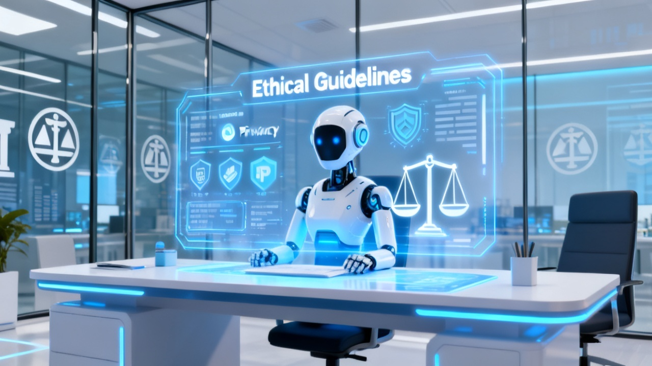 AI办公时代，AI伦理如何重塑效率与边界？深度解析科技动态下的新法则配图