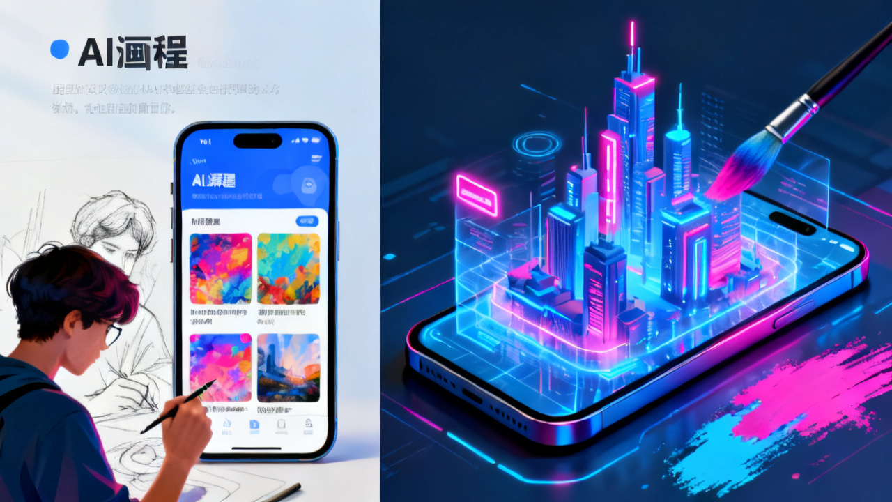 AI绘画课程App全攻略:从入门到精通,掌握科技动态与效率提升利器配图