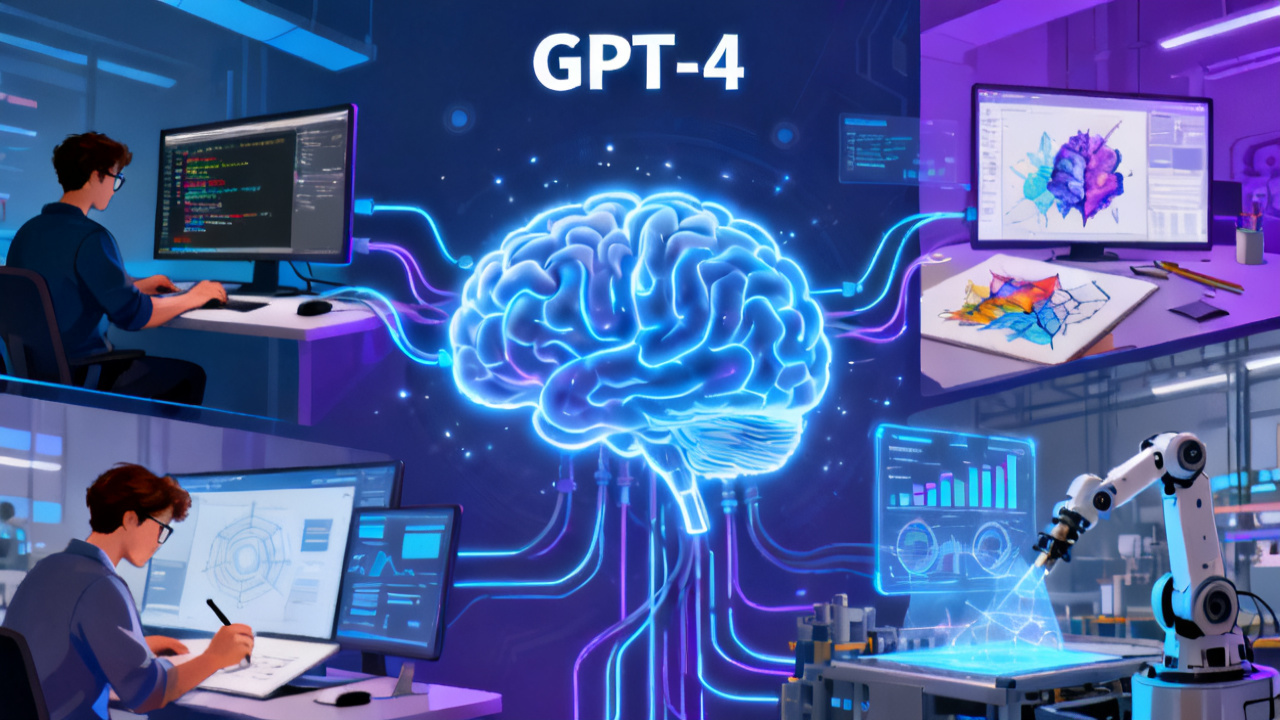 GPT-4深度解析：AI工具如何驱动效率提升与科技动态变革配图