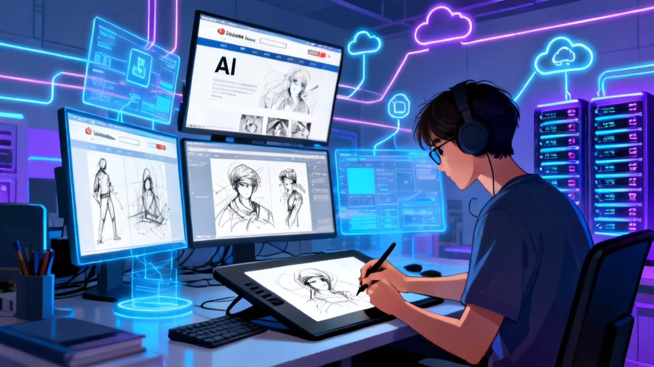 2024年AI绘图网站全面进化：从创意工具到效率引擎的科技动态深度解析