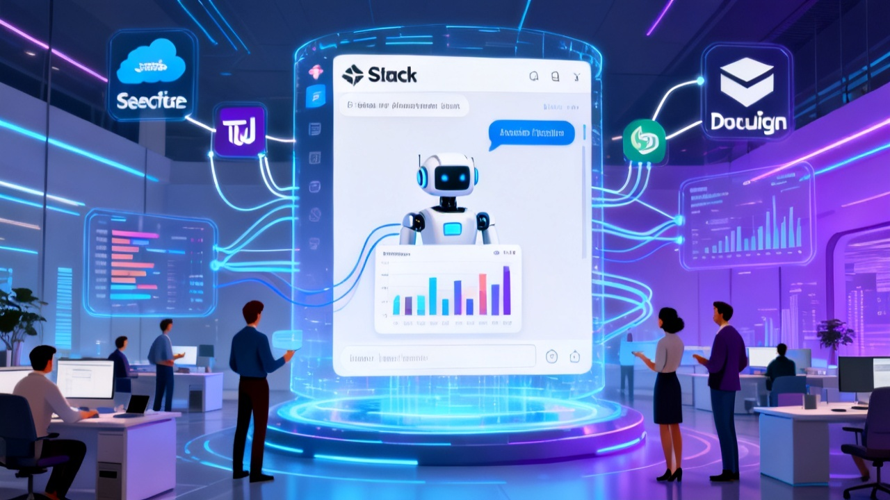 AI产品新突破:Slackbot变身企业智能中枢,开启多人AI协作时代配图