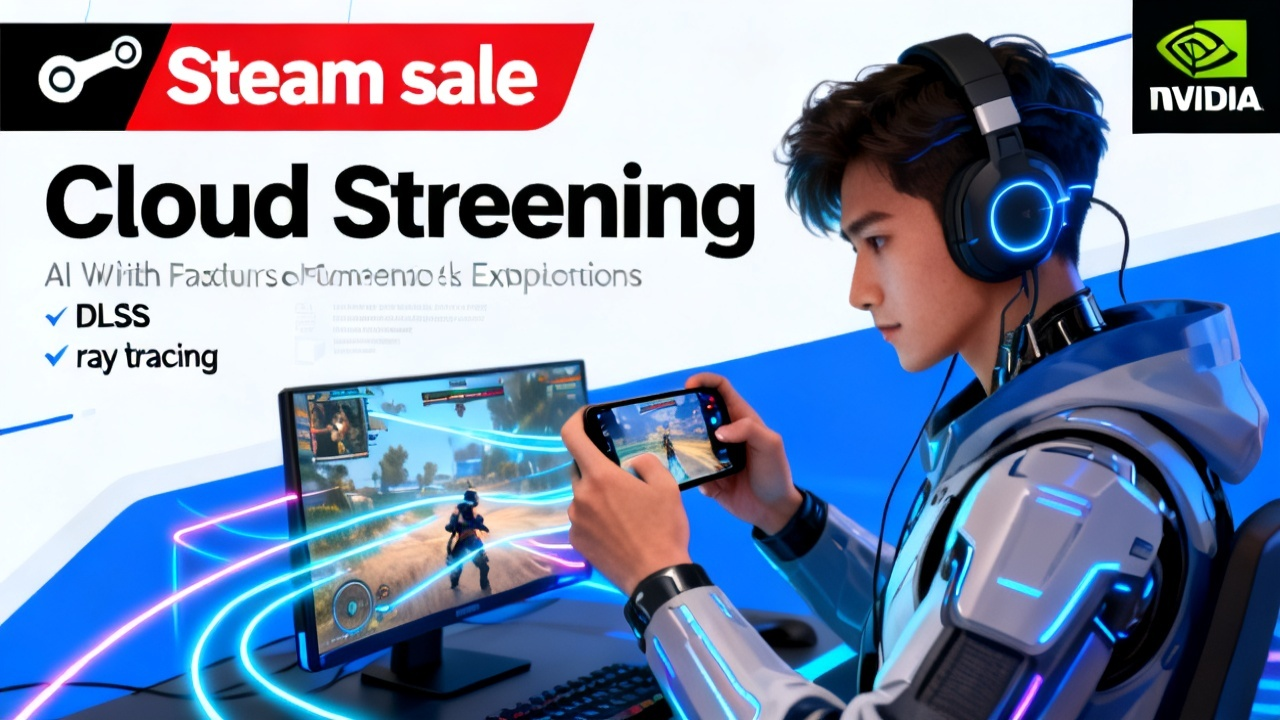 Steam夏季促销与GeForce NOW联动：AI工具如何重塑云游戏体验？