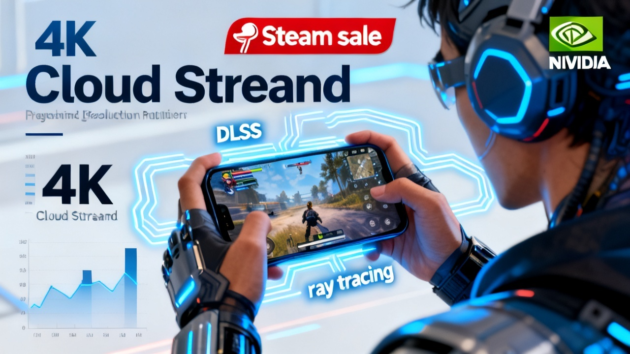 Steam夏季促销与GeForce NOW联动：AI工具如何重塑云游戏体验？配图