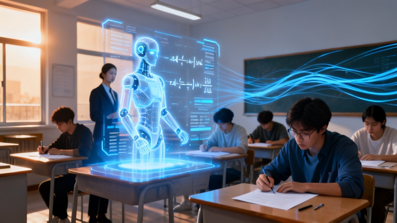AI绘画浪潮下的学术暗流:布朗大学教授发现AI作弊,期末成绩骤降50%配图