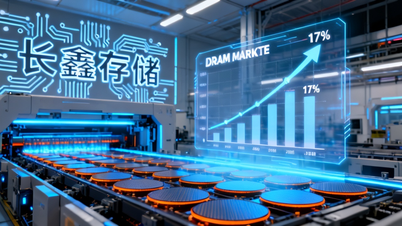 科技动态深度解析：长鑫存储崛起，DRAM市场格局重构与万亿级赛道新变局配图