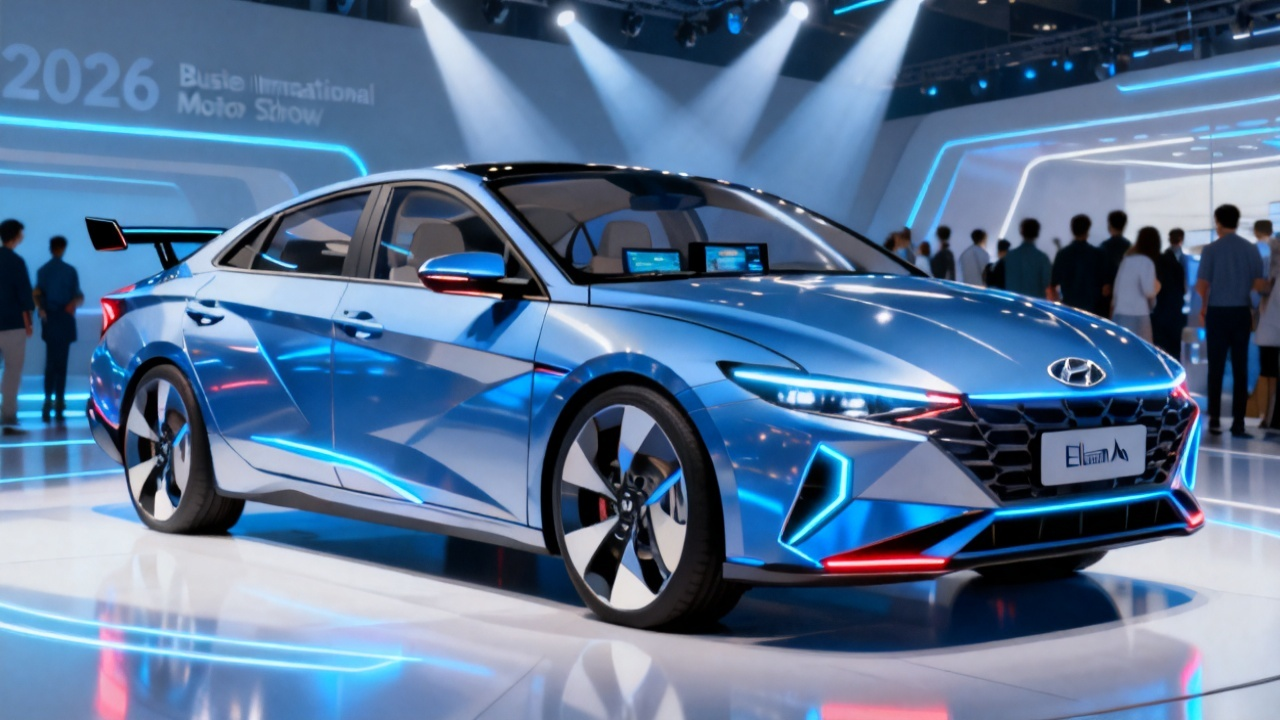 2027款现代伊兰特发布：科技动态下的钢铁艺术与智能座舱革命配图