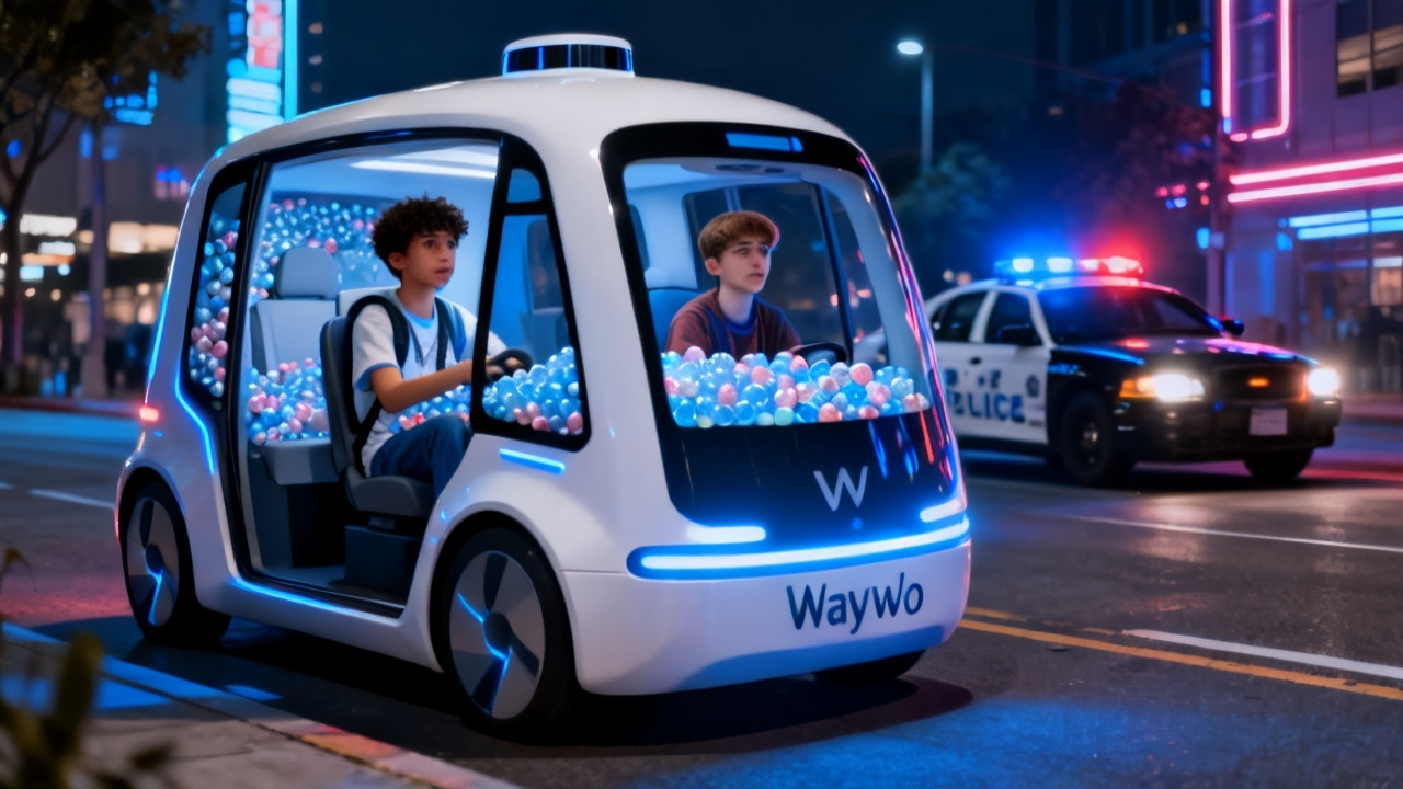 AI绘画之外：Waymo无人车用AI原理“抓”不良乘客，两少年被报警