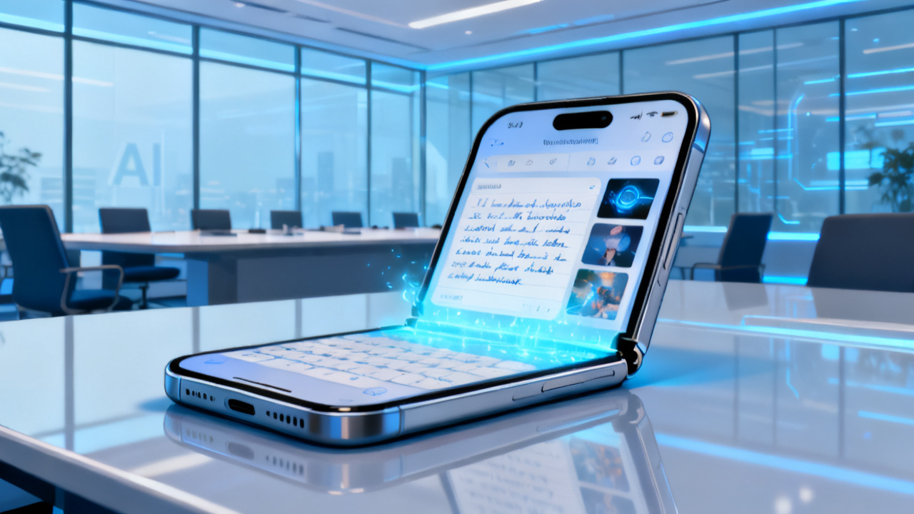苹果首款可折叠iPhone量产在即：AI写作视角下的最新科技产品革命