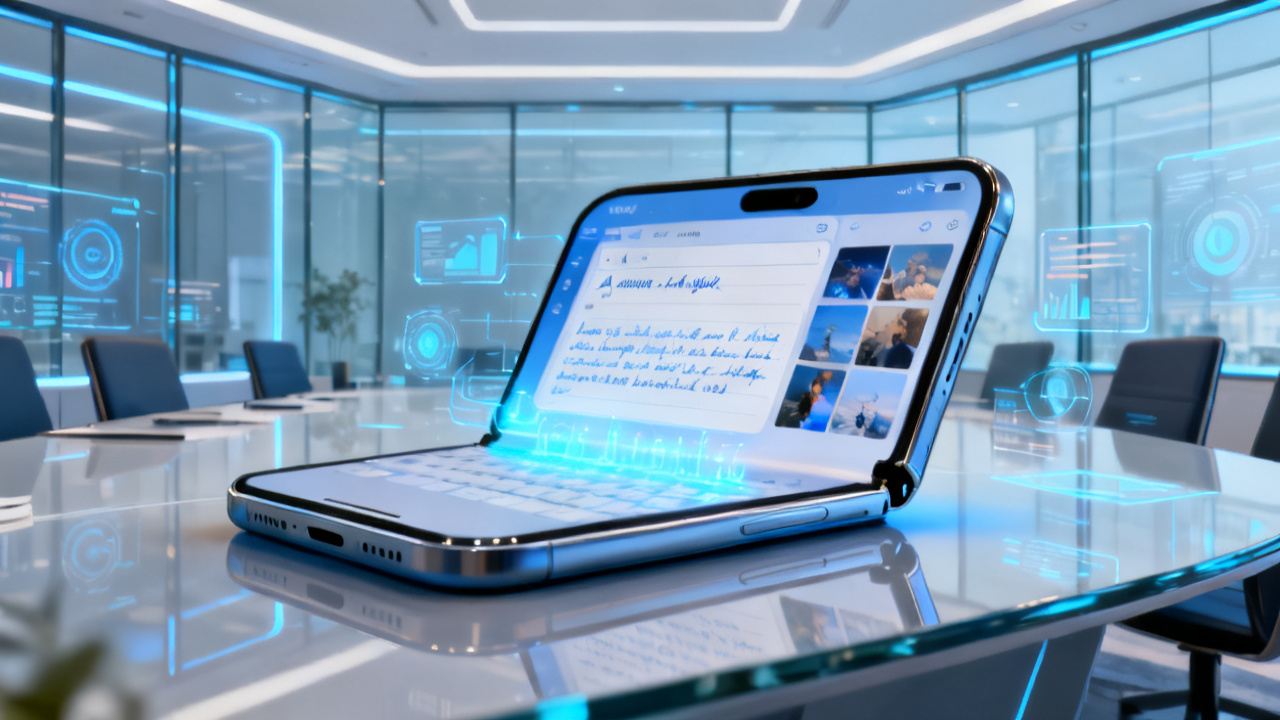 苹果首款可折叠iPhone量产在即：AI写作视角下的最新科技产品革命配图