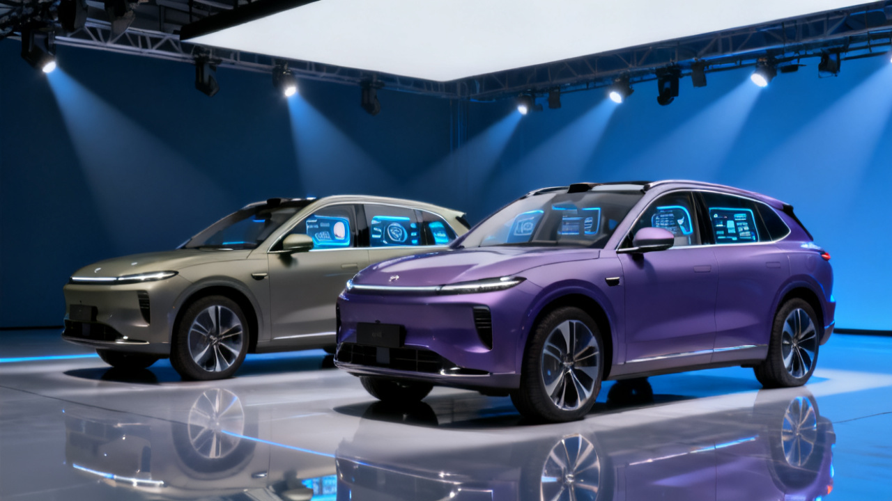 小鹏MONA L03数字化转型新车型:尤加利灰星暮紫双色设计,30万内智能SUV 7月上市