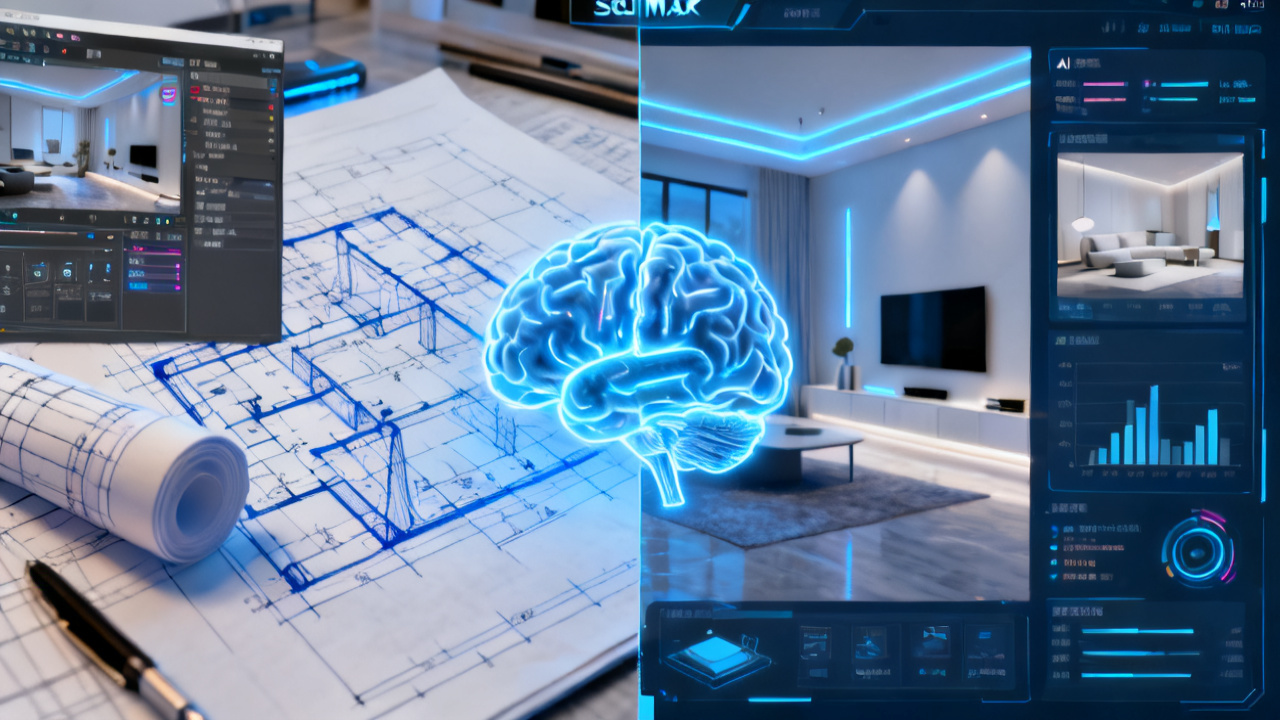 AI绘画重塑室内设计:从效率提升到创意革命,一文看懂未来趋势配图