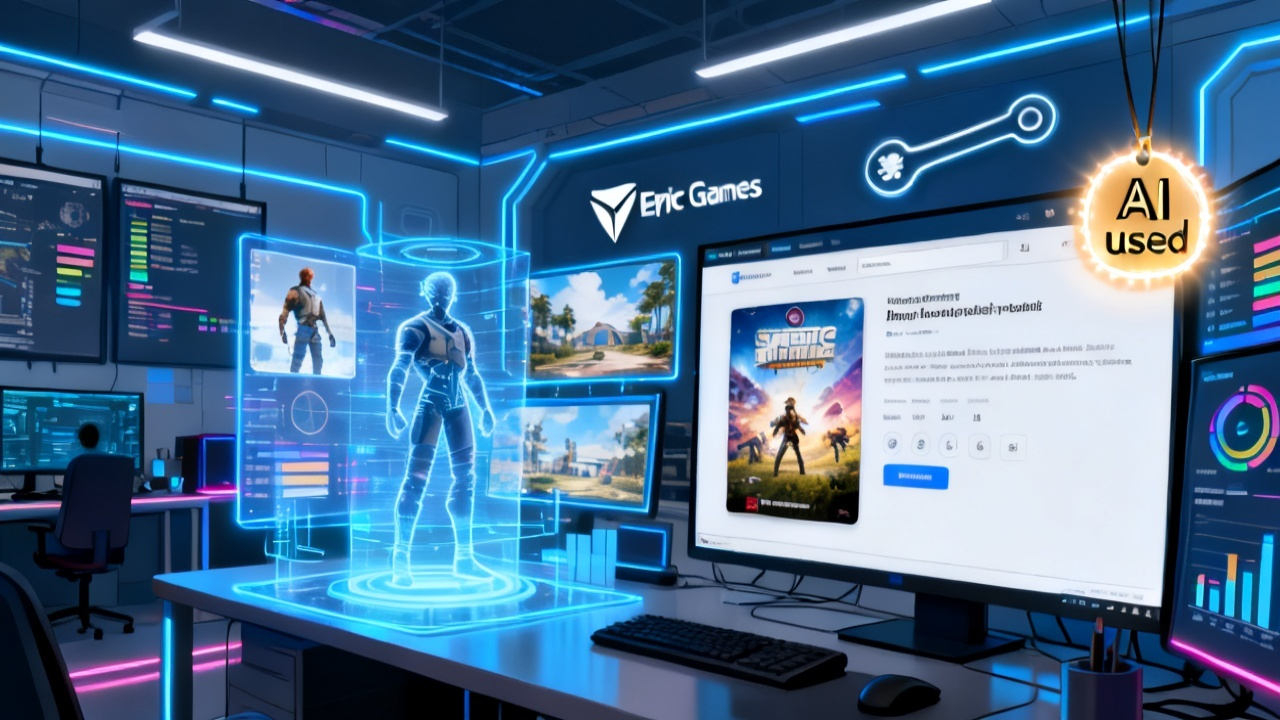 智能助手引发游戏圈震荡：Epic CEO炮轰Steam强制AI披露政策配图