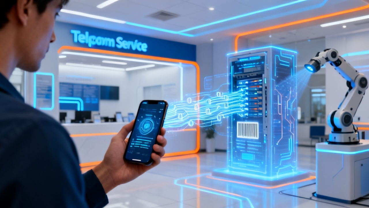 eSIM智能受理方案首秀MWC：AI新闻揭秘紫光同芯如何用最新科技重塑营业厅体验
