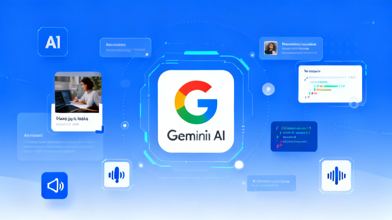 谷歌Gemini免费版深度解析：AI产品如何重塑效率与创意配图