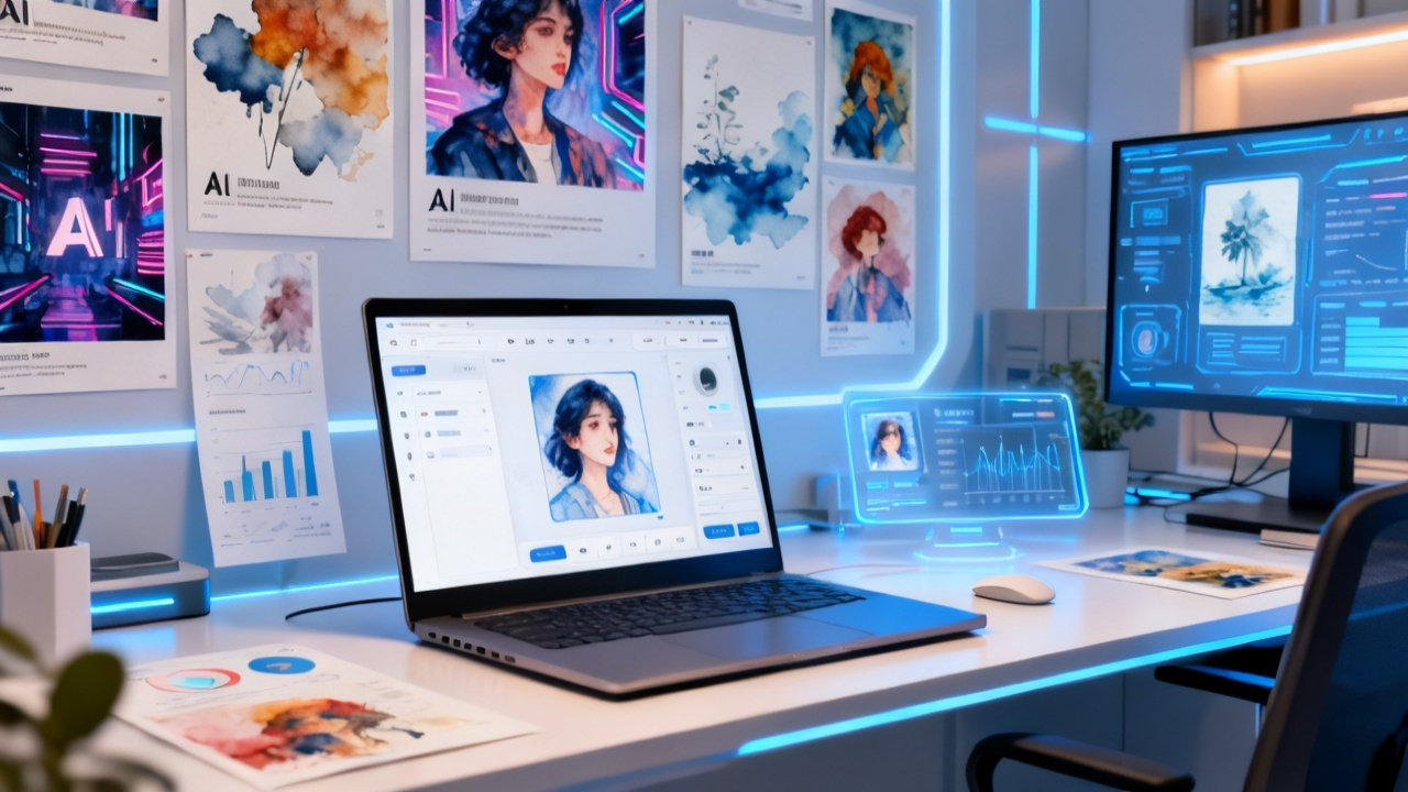 2025年AI画图工具深度评测:如何用AI办公提升创意效率?配图