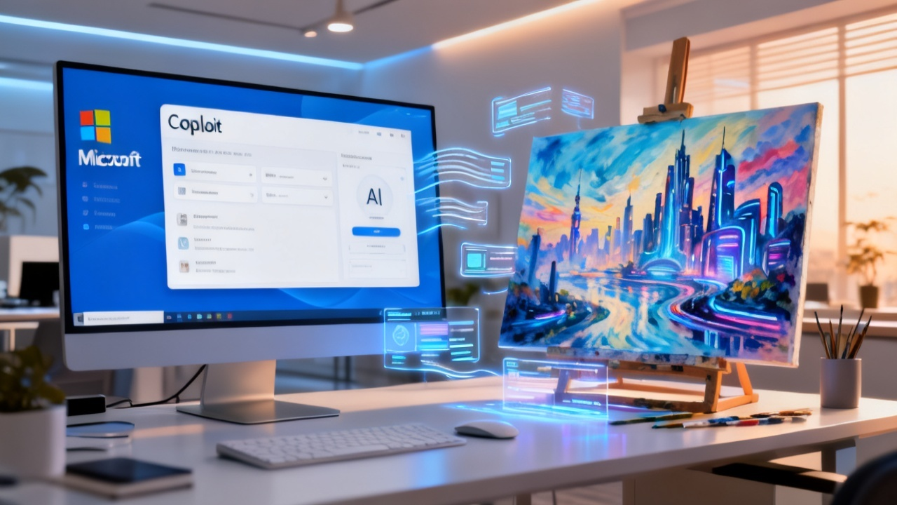 微软Copilot评测:AI绘画如何重塑办公效率与创意新范式