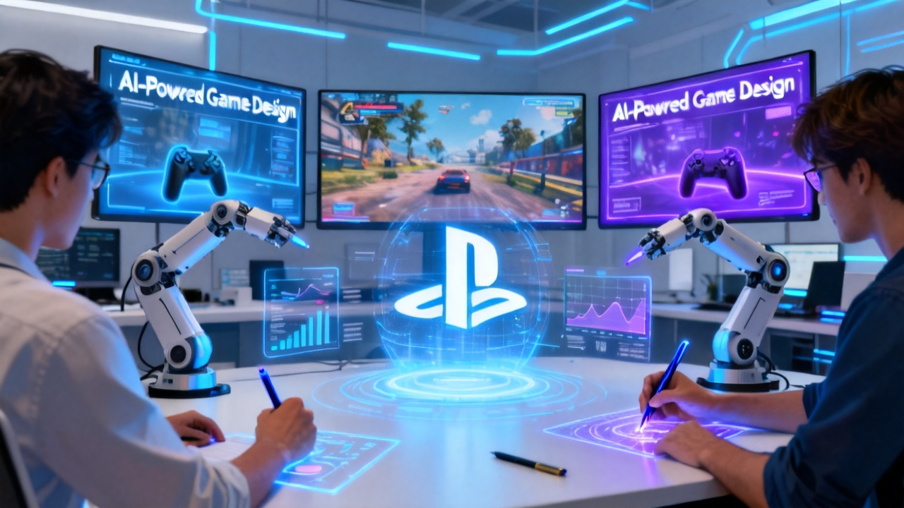 索尼AI游戏革命：AI写作如何重塑PlayStation创作与玩家体验配图